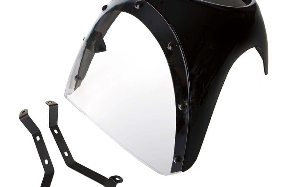 Headlight Fairing Kit - Black