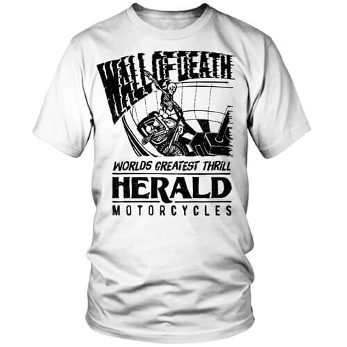 Wall of Death T-Shirt - Herald Motor Co.